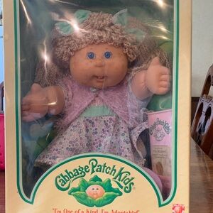 Cabbage Patch Kids Doll with Floral Dress